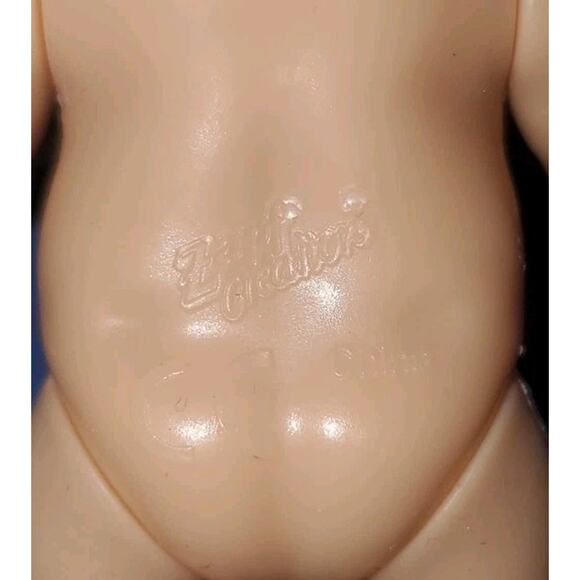 4 Inch Zapf Creations Baby Surprise Blue Bow Purple Eyes Diaper Collectible - Picture 6 of 8